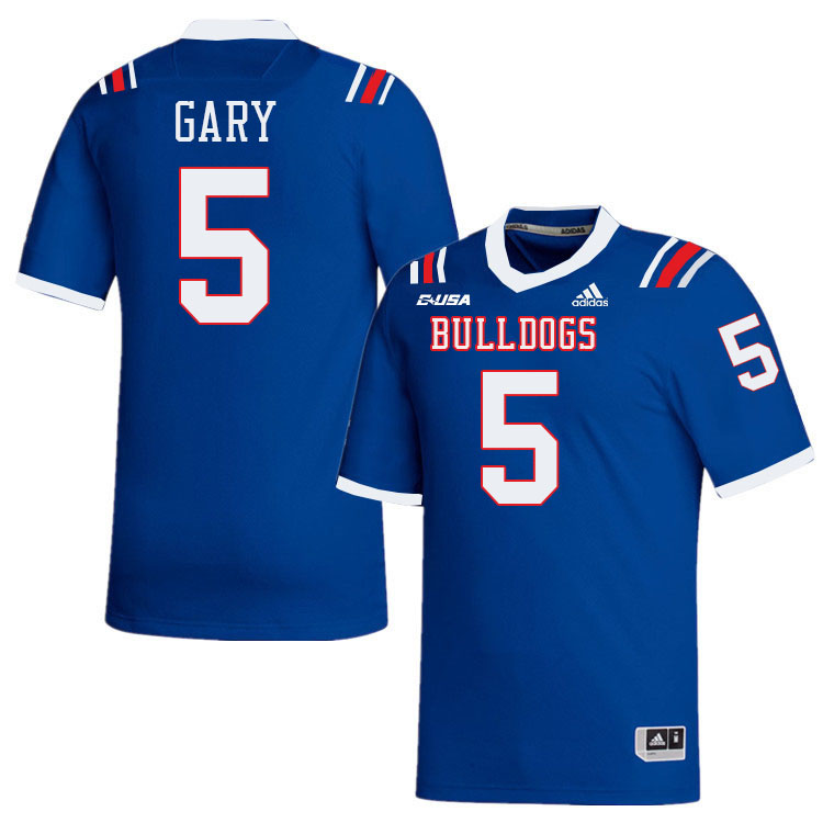 Tobias Gary Louisiana Tech Jersey,LA Tech Bulldogs Football Jerseys,Uniforms,Gears-Blue